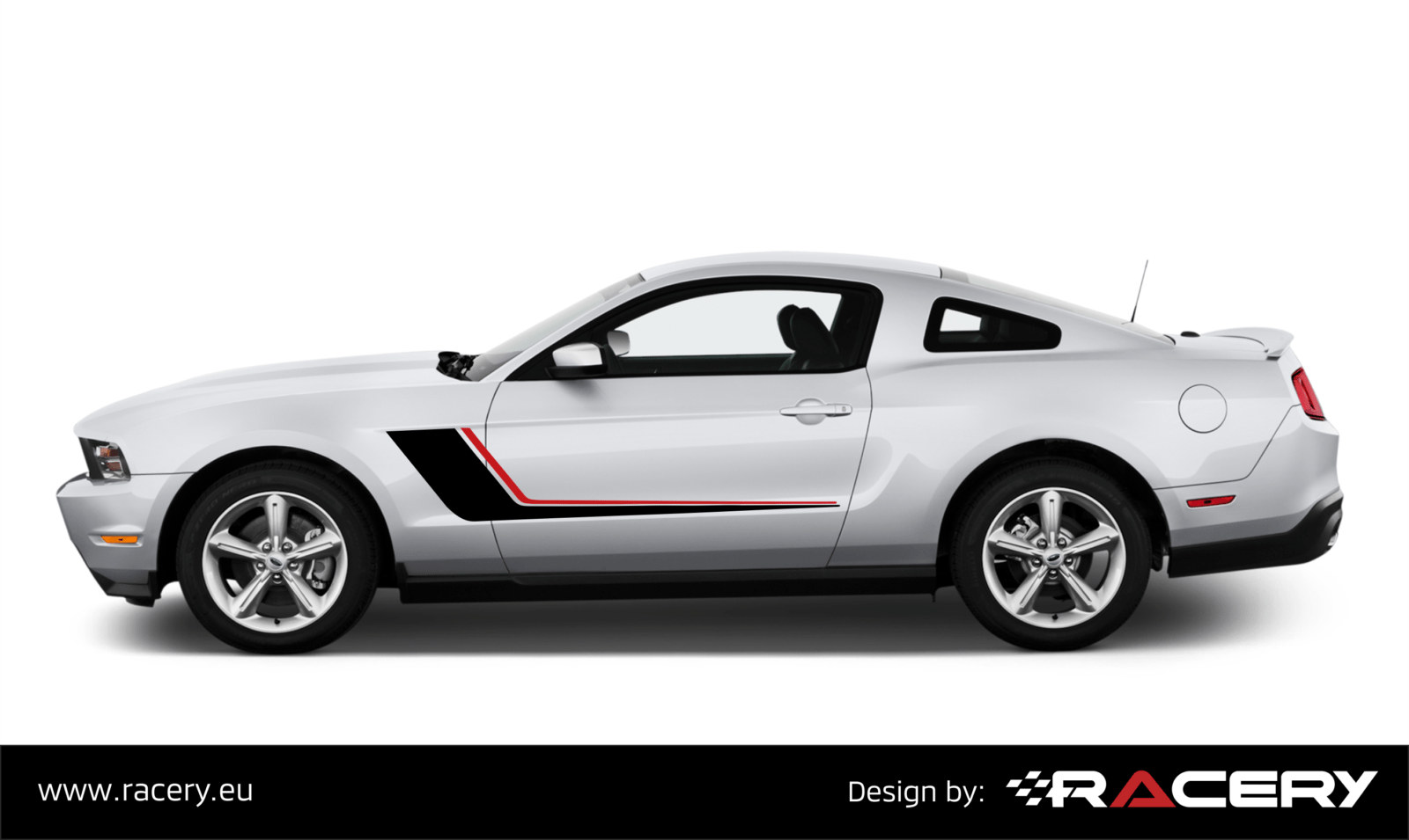 Ford Mustang zestaw naklejek Roush 2012 - obrazek 3