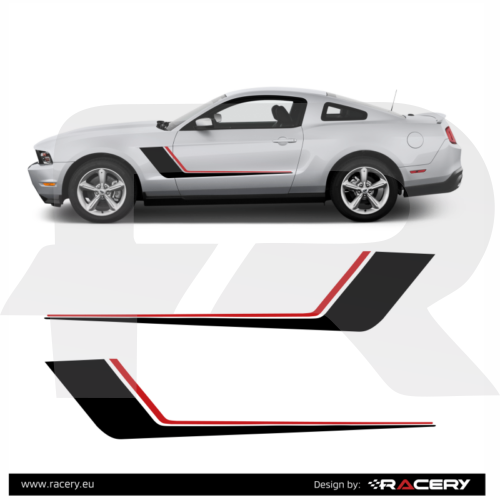 Ford Mustang zestaw naklejek Roush 2012