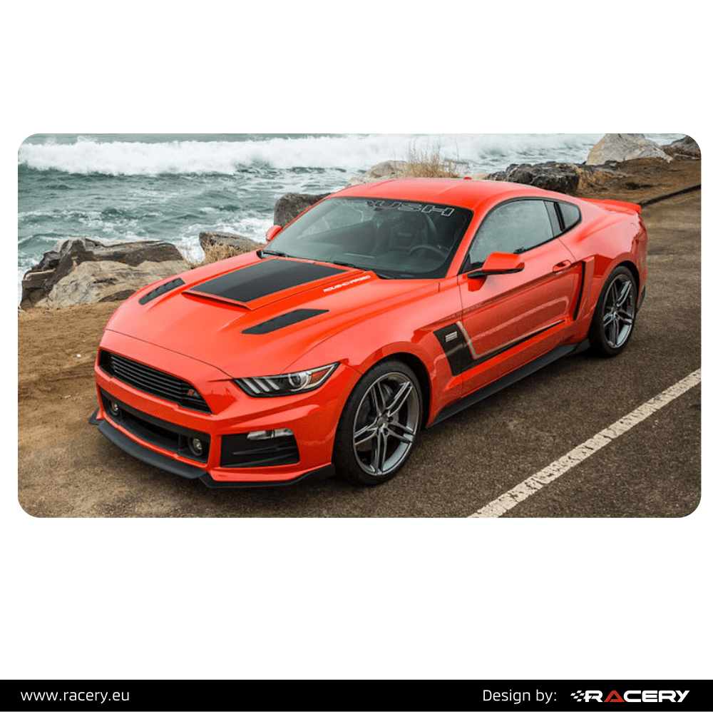 Ford Mustang Zestaw oklein boki i maska Roush RS3 SUPERCHARGER