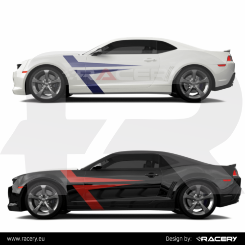 Chevrolet Camaro okleina boku zestaw naklejek decals set