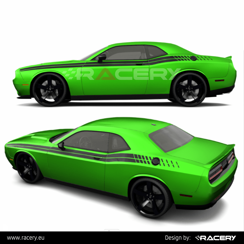 Dodge Challenger RT decals set naklejki