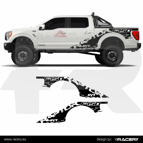 Ford F150 Raptor okleina boku naklejka na bok