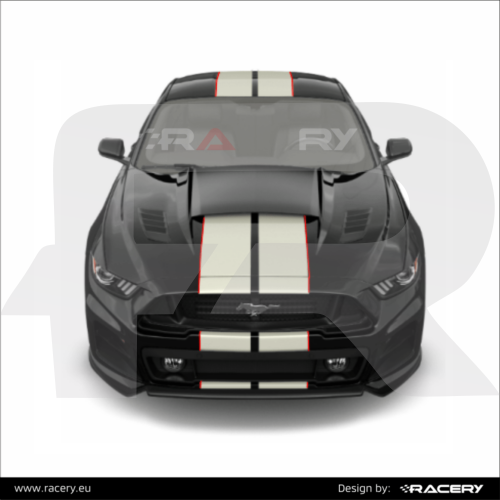 PASY DWUKOLOROWE FORD MUSTANG 2016 Pasy typu Shelby