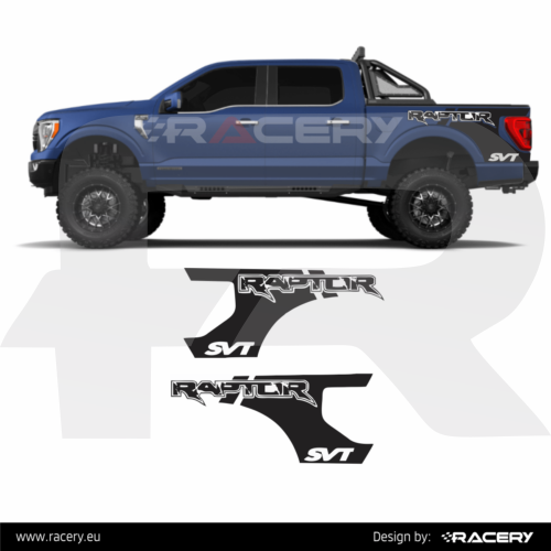 Ford Raptor F150 Offroad SVT okleina boku naklejka