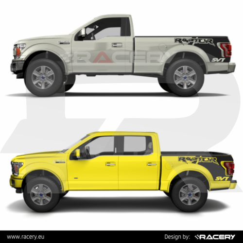 Ford F150 Raptor 2014-2020 okleina naklejka boku SVT