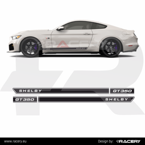 Ford Mustang Shelby GT350 2015 zestaw naklejek boku