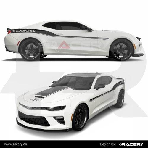 Chevrolet Camaro 2016 Yenko Edition naklejki decals set