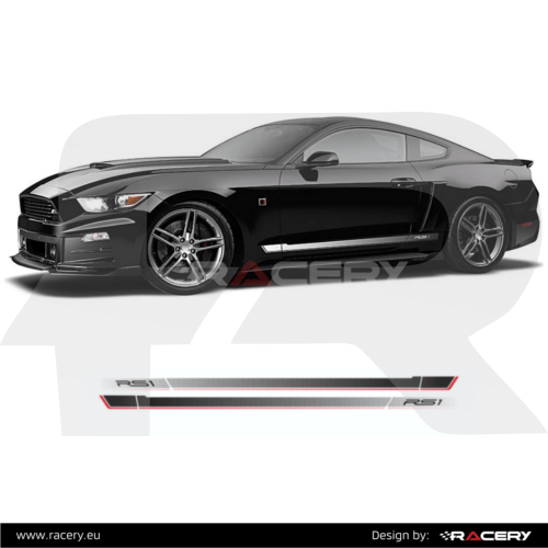 Naklejki na samochód Ford Mustang Roush RS1 S550