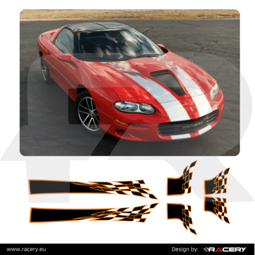 Naklejka Chevrolet Camaro SS 35th Anniversary decals set vinyls graphic set
