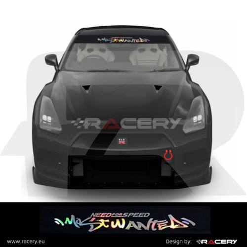 Blenda sportowa do driftu. Ford Mustang, BMW, Nissan, Mazda. Na szybę.