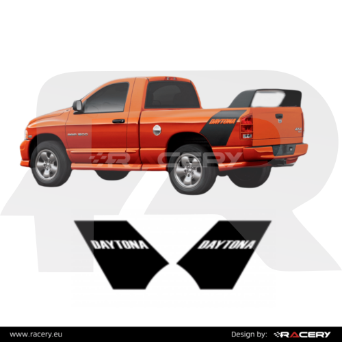 Naklejka na boki Dodge Ram Daytona Stripes decals