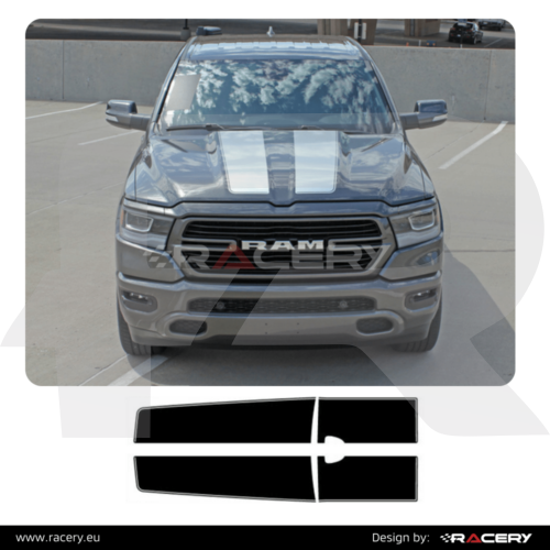 Naklejki pasy na Dodge RAM 2019 2020 2021