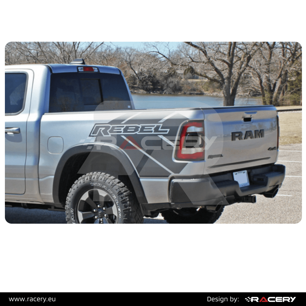 Ram Racing Sticker Dodge Ram Raamsticker Auto Zijstrepen Stickers Voor Dodge Ram 1500 Trx