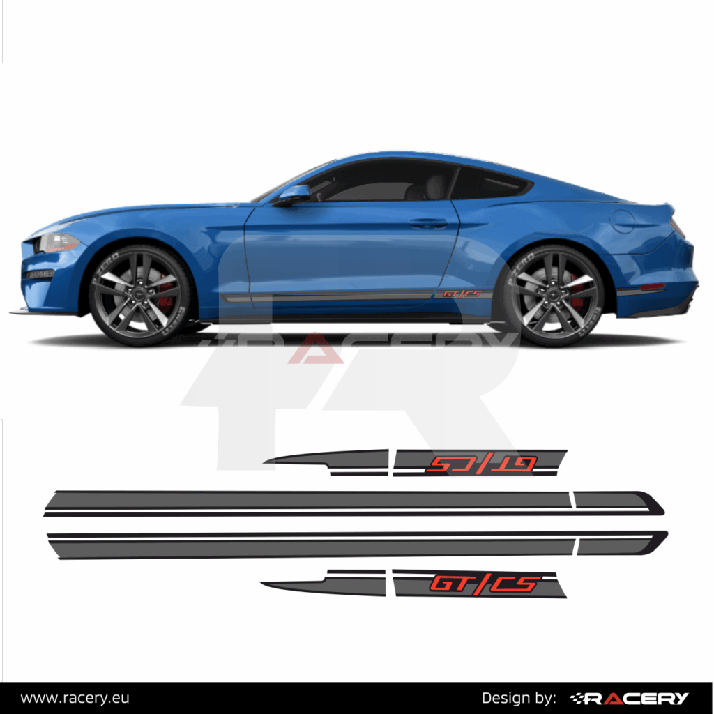 Ford Mustang GT CS California Special 2022 Decals set GT/CS stickers ...