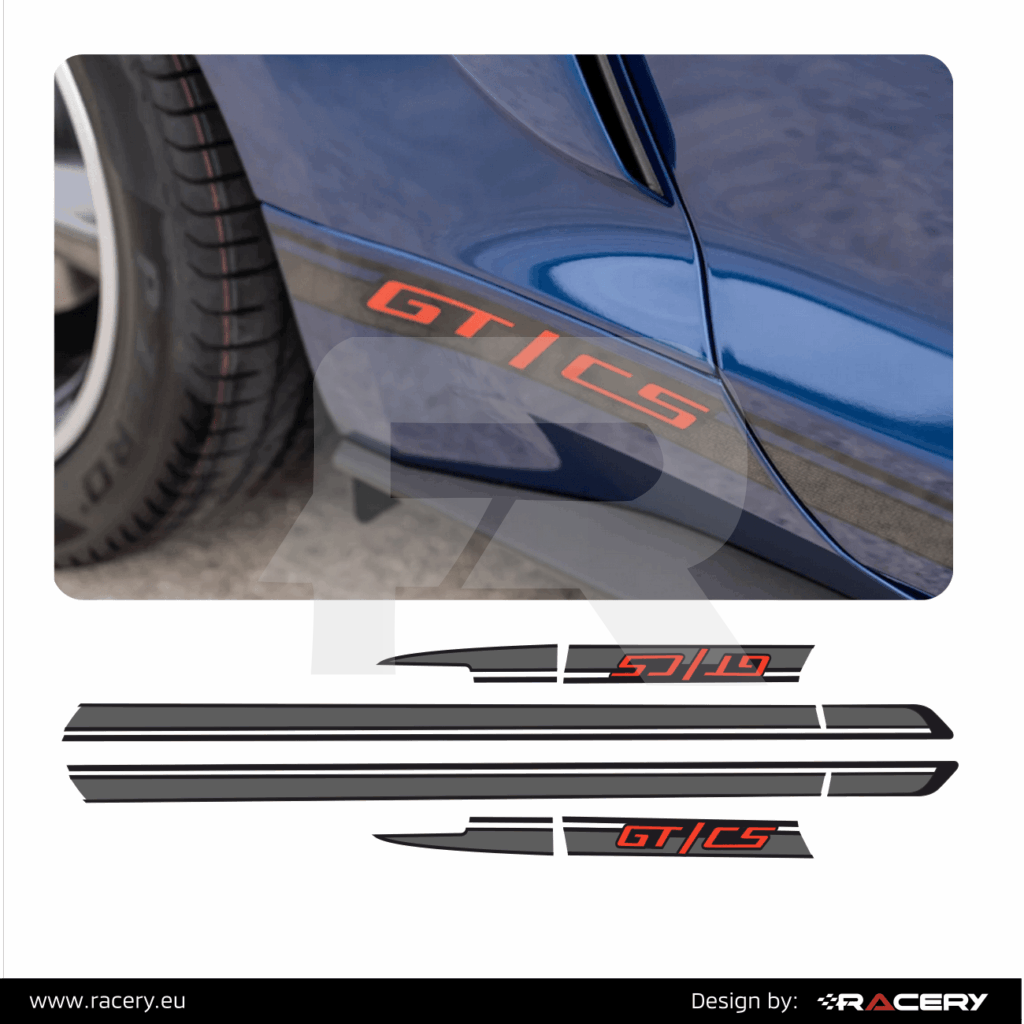 Ford Mustang GT CS California Special 2022 Decals set GT/CS stickers ...