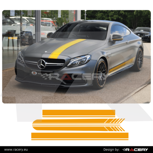 Naklejki Mercedes C63 Edition1 decals set, komplet naklejek