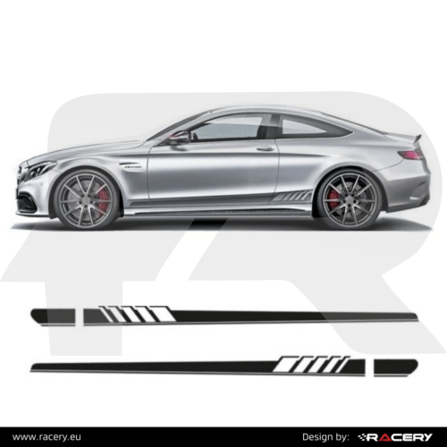 Naklejka Mercedes AMG C63 C C205 A205 2014 2015 2016 C63 decals set