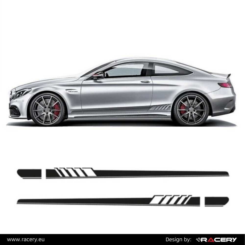 Naklejka Mercedes AMG C63 C C205 A205 2014 2015 2016 C63 decals set