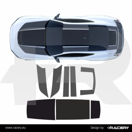Ford Mustang 2024 Decals set Dark Horse S650 naklejki