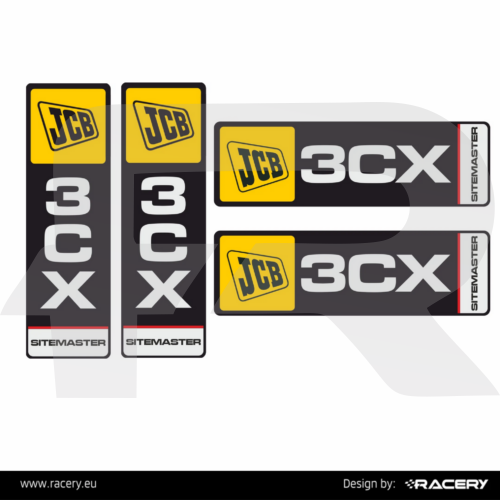 Naklejki na JCB 3CX Sitemaster profesjonalna odporna