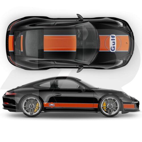 Pasy Gulf na Porsche 911 Carrera zestaw #33