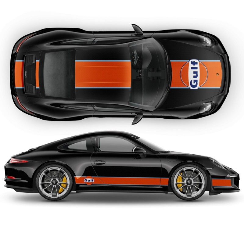 Pasy Gulf na Porsche 911 Carrera zestaw #33