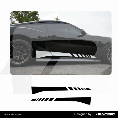 Ford Mustang S65 2023 2024 Decals set pasy boczne