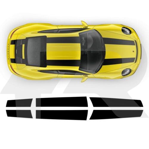 Pasy wyścigowe Porsche CARRERA 911 991 992 zestaw odporne i profesjonalne #48