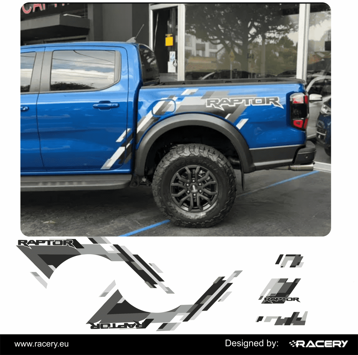 Zestaw najnowszych naklejek Ford Raptor F150 stylizacja