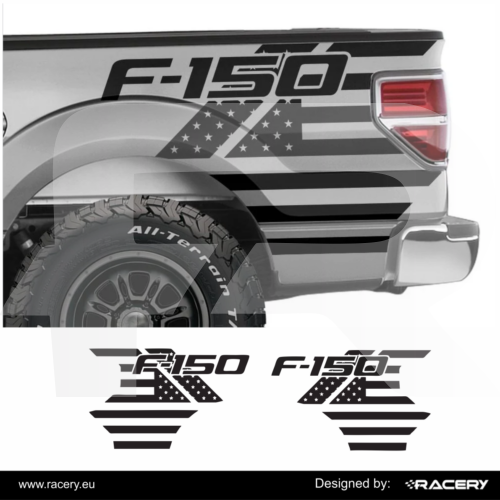 Naklejki na Forda F150 2009-2014 wykonana tak jak należy