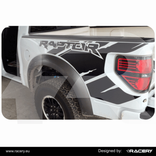 Naklejka na bok Ford f150 Raptor 2008-2014