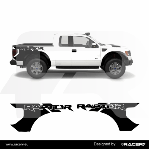 Naklejka na Ford f150 Raptor F-Series XII 2008-2014 offroad