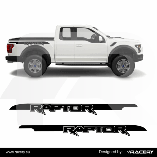 Naklejka na bok Ford Raptor F150 generacja XIII 2014-2020