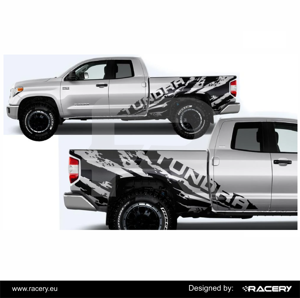 Naklejka na Tundra TDR Toyota 2008-2025 odporna