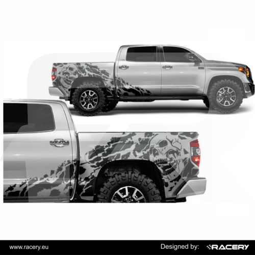 Naklejka na Toyota Tundra 2014-2025 w stylu metal