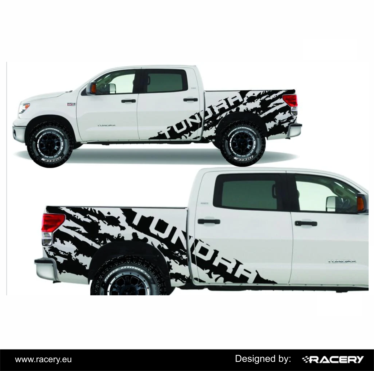 Naklejka na Toyota Tundra 2008-2025 w stylu raptor