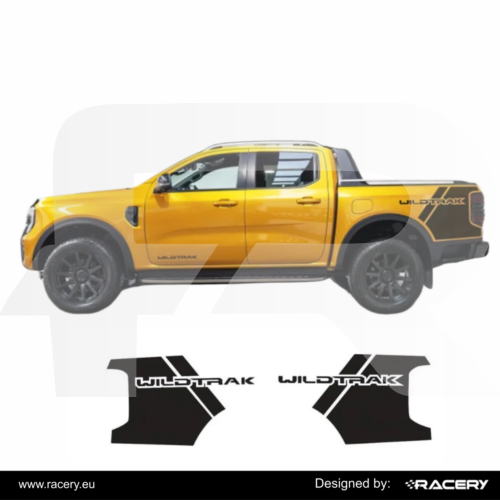 Naklejka na Ford Ranger WILDTRAK odporna na warunki pogodowe