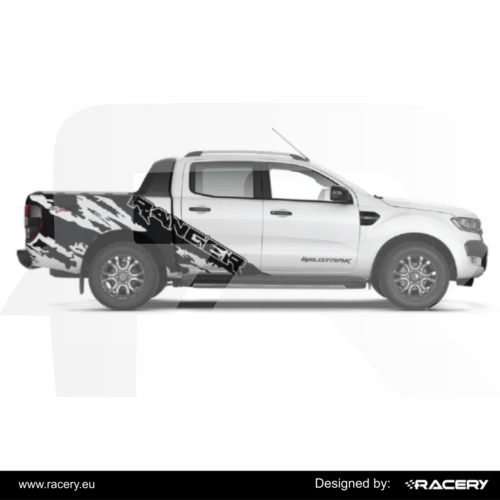 Naklejka na pickup Ford Ranger WILDTRAK wykonana w najwyższej jakości